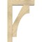Ekena Millwork Westlake Block Rough Sawn Bracket w/ Offset Brace, Douglas Fir, 6"W x 22"D x 34"H BKT0604X22X34WTL05RDF - alternate 3